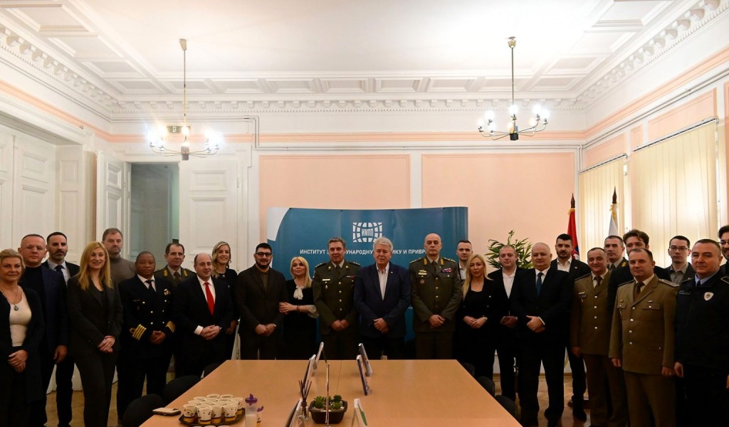 Poseta pripadnika Visokih studija bezbednosti i odbrane Institutu
