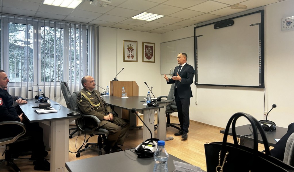 Предавање амбасадора Мађарске у Србији  слушаоцима 15. класе Високих студија безбедности и одбране  Школе националне одбране „Војвода Радомир Путник“