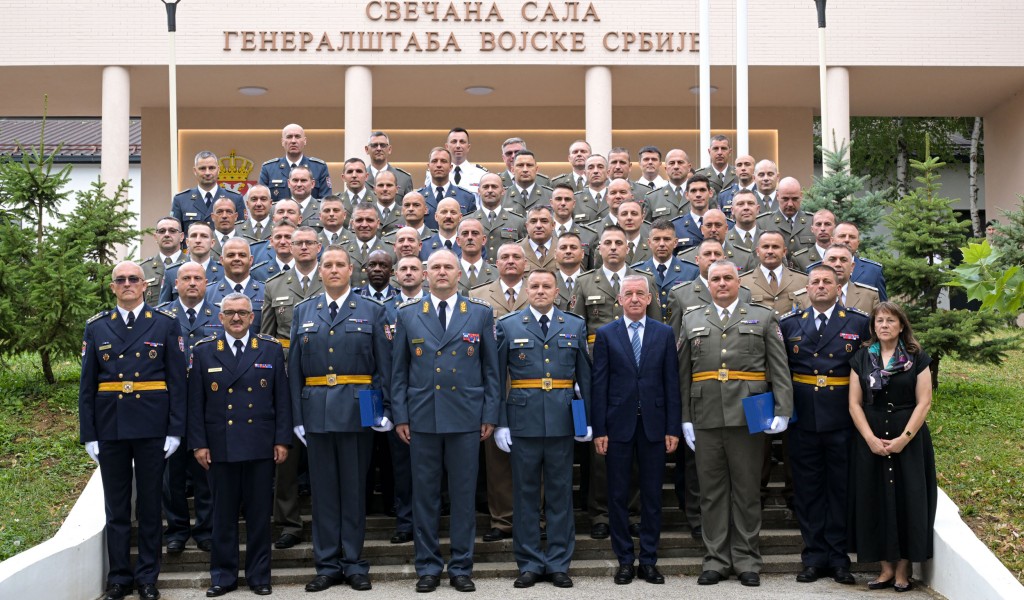 Завршено школовање 71. класе Командно-штабног усавршавања