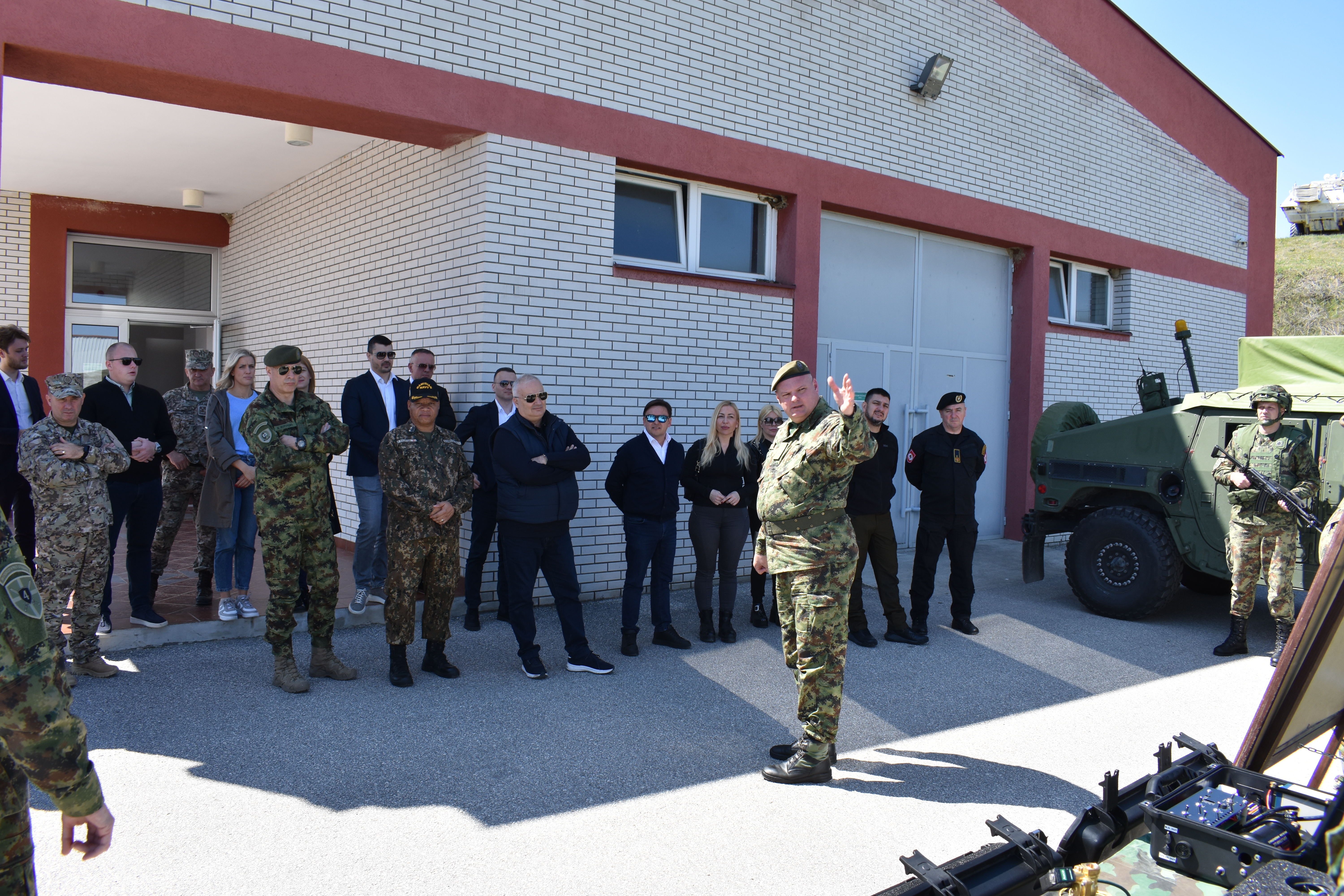 Посета Војсци Србије и другим субјектима одбране и безбедности Р. Србије слушаоца 15. класе Високих студија безбедности и одбране (ВСБО) Школе националне одбране „Војвода Радомир Путник“ (ШНО)