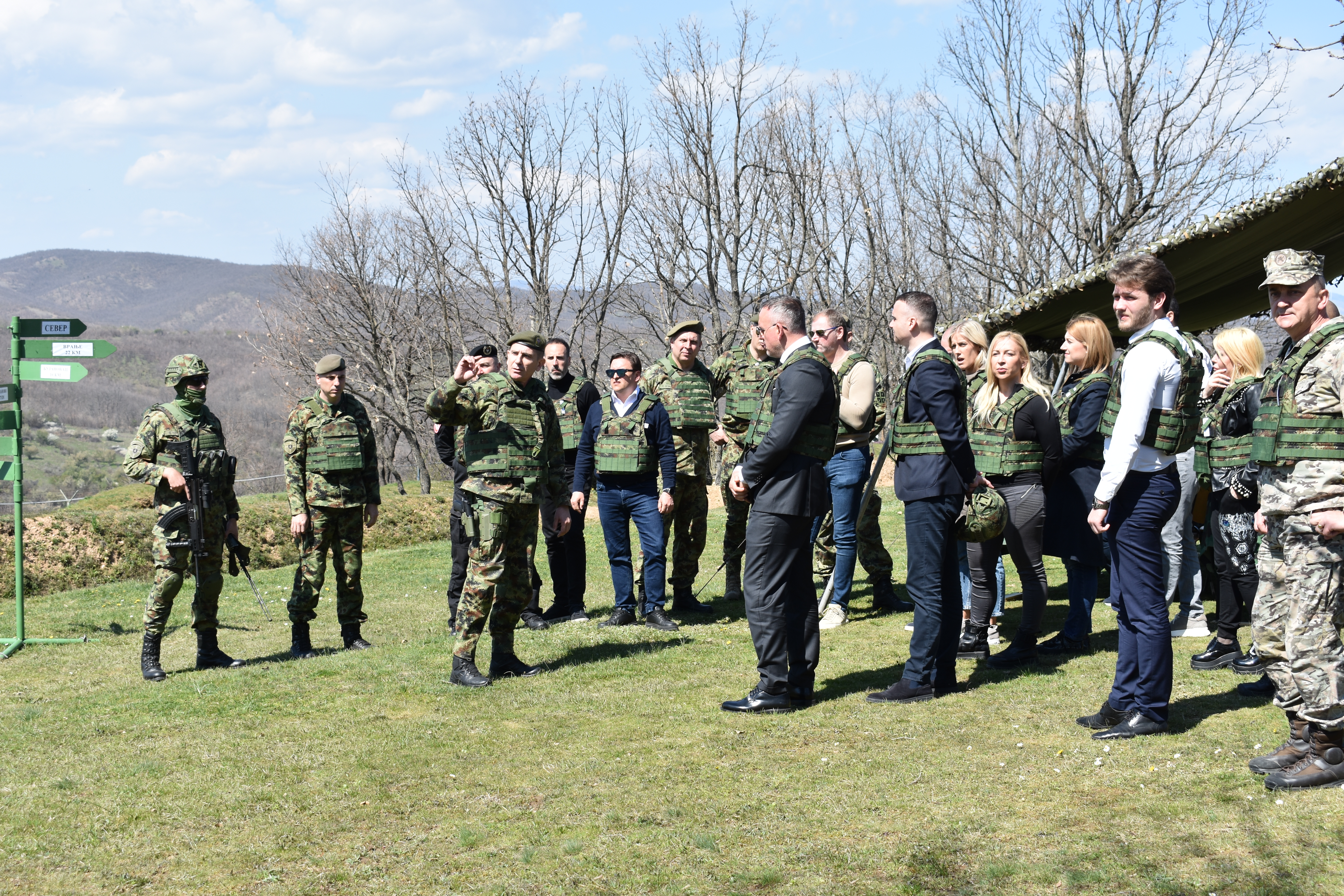 Посета Војсци Србије и другим субјектима одбране и безбедности Р. Србије слушаоца 15. класе Високих студија безбедности и одбране (ВСБО) Школе националне одбране „Војвода Радомир Путник“ (ШНО)