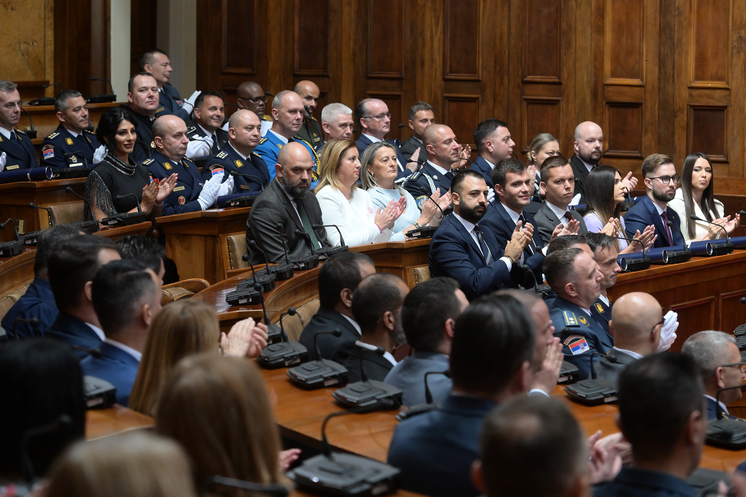 Свечаност поводом завршетка школовања 14. класе ВСБО и официра 68. класе ГШУ